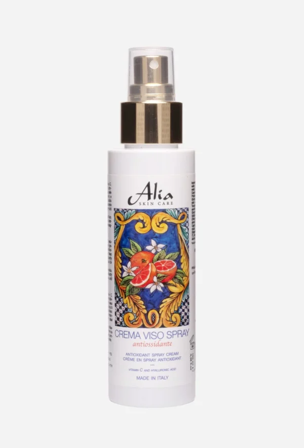 crema viso spray antiossidante alia nahahooldus